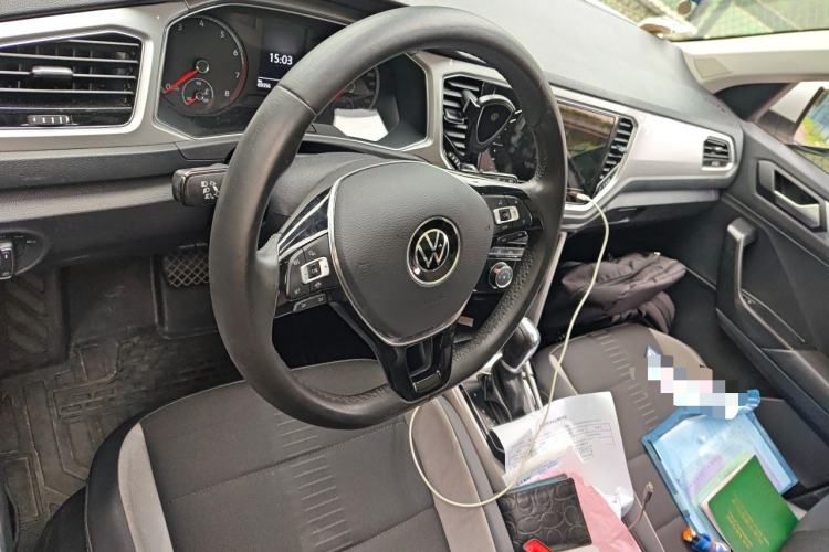 Used Volkswagen T-ROC 2021 Revised Version 280TSI DSG Two-Wheel Drive Elite Connect Edition Steering Wheel