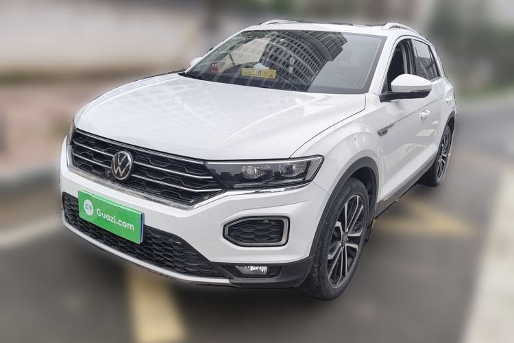 Used Volkswagen T-ROC 2021 280TSI DSG Two-Wheel Drive Comfort Connect 30th Anniversary Edition Guazi used car, China used car export, Used car for sale, Used cars, Cheapest cars for sale
