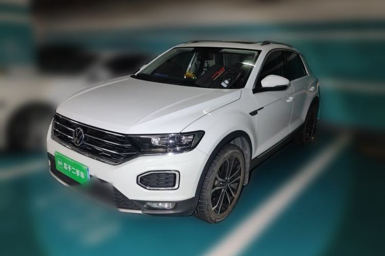 Used Volkswagen T-ROC 2021 280TSI DSG Two-Wheel Drive Comfort Connect 30th Anniversary Edition Guazi used car, China used car export, Used car for sale, Used cars, Cheapest cars for sale