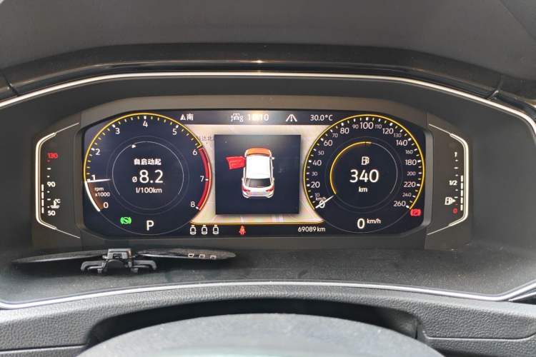 Used Volkswagen T-ROC 2021 280TSI DSG Two-Wheel Drive Comfort Connect Edition Instrument Cluster