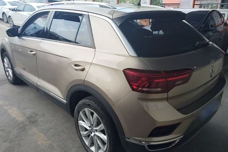 Used Volkswagen T-ROC 2021 280TSI DSG Two-Wheel Drive Elite Connect Edition Rear Left 45 Deg