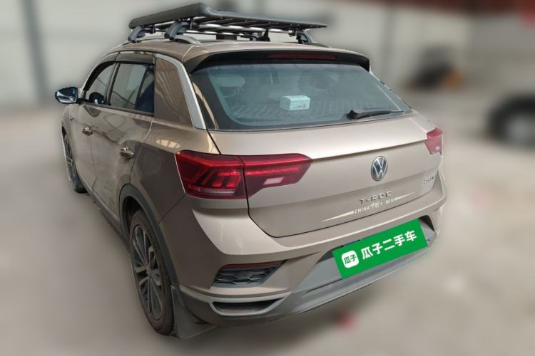 Used Volkswagen T-ROC 2021 280TSI DSG Two-Wheel Drive Comfort Connect 30th Anniversary Edition Rear Left 45 Deg