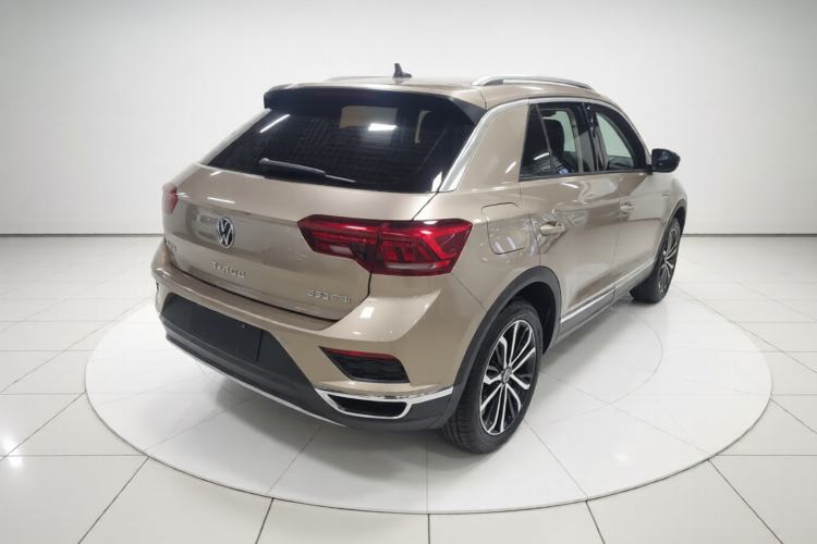 Used Volkswagen T-ROC 2021 280TSI DSG Two-Wheel Drive Comfort Connect Edition Rear Right 45 Deg