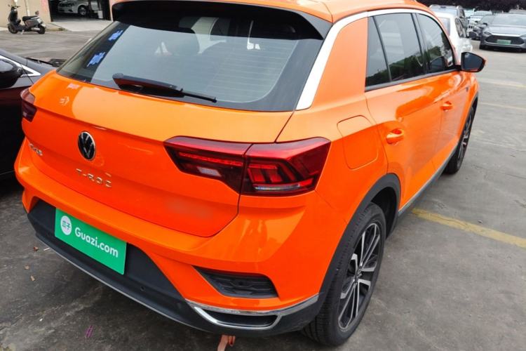 Used Volkswagen T-ROC 2021 Revised Version 280TSI DSG Two-Wheel Drive Comfort & Smart Connectivity Edition Rear Right 45 Deg