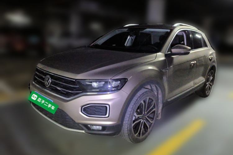 Used Volkswagen T-ROC 2021 280TSI DSG Two-Wheel Drive Comfort Connect Edition Guazi used car, China used car export, Used car for sale, Used Volkswagen cars, Cheapest cars for sale