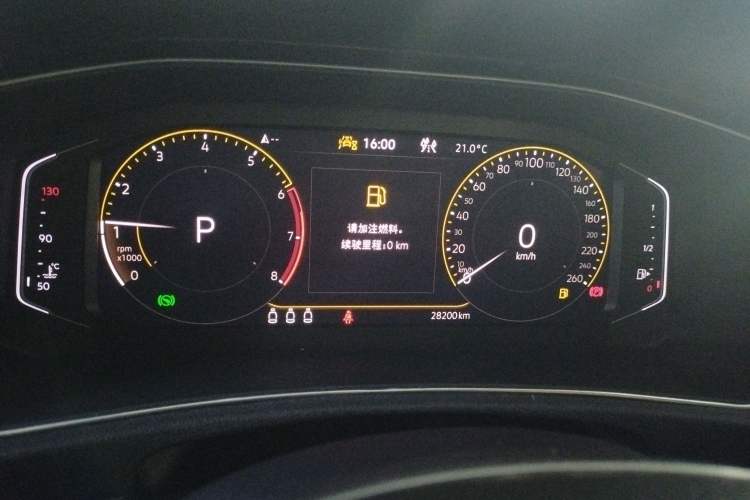 Used Volkswagen T-ROC 2022 280TSI DSG Two-Wheel Drive Comfort PLUS Instrument Cluster