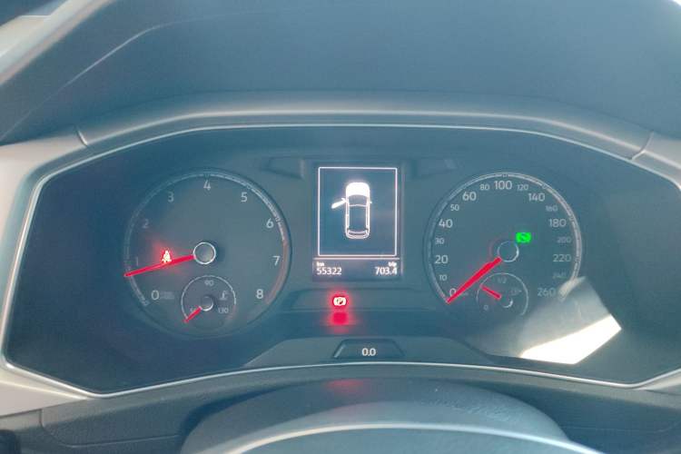 Used Volkswagen T-ROC 2022 280TSI DSG Two-Wheel Drive Elite PLUS Instrument Cluster