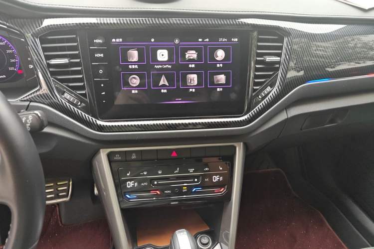 Used Volkswagen T-ROC 2022 280TSI DSG Two-Wheel Drive R-Line Pro PLUS Audio And AC Panel