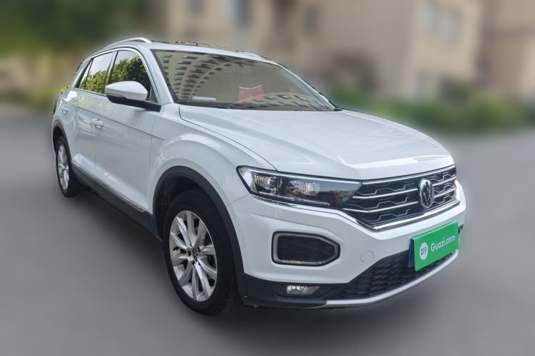 Used Volkswagen T-ROC 2022 280TSI DSG Two-Wheel Drive Elite PLUS Front Right 45 Deg