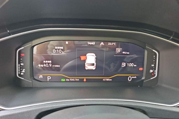 Used Volkswagen T-ROC 2022 280TSI DSG Two-Wheel Drive Elite PLUS Instrument Cluster