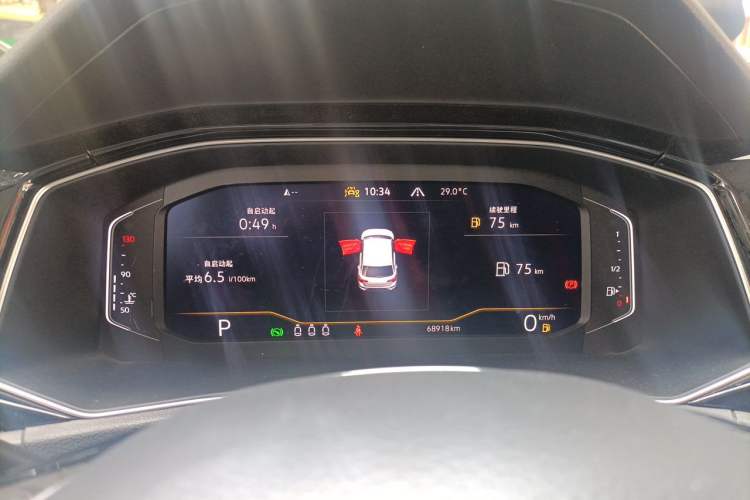 Used Volkswagen T-ROC 2022 280TSI DSG Two-Wheel Drive Elite PLUS Instrument Cluster