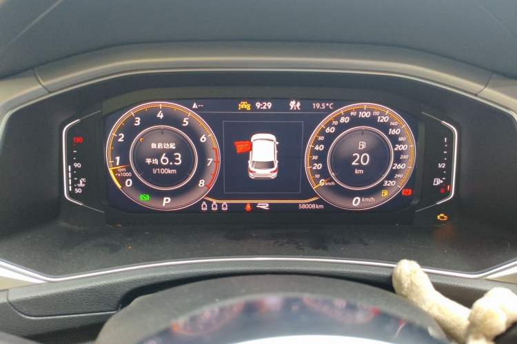 Used Volkswagen T-ROC 2022 280TSI DSG Two-Wheel Drive R-Line Pro PLUS Instrument Cluster