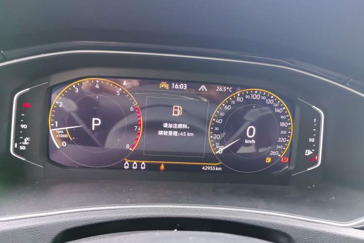 Used Volkswagen T-ROC 2022 280TSI DSG Two-Wheel Drive Comfort PLUS Instrument Cluster