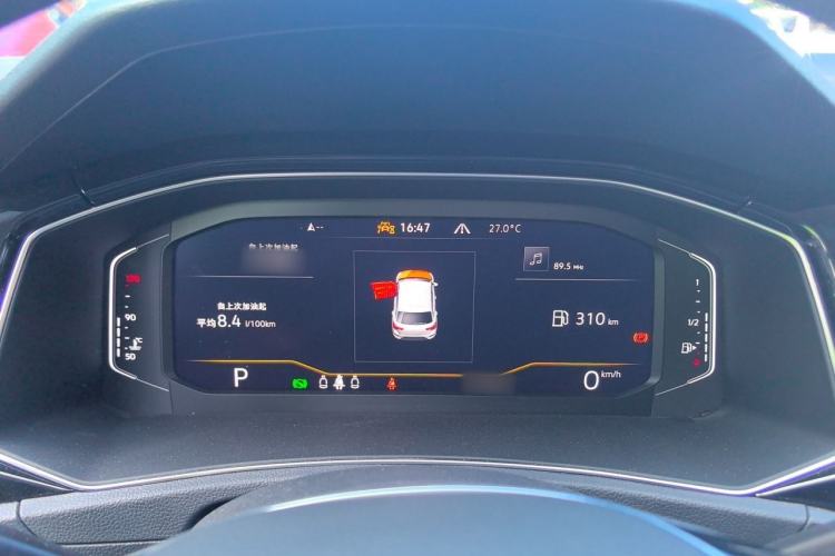 Used Volkswagen T-ROC 2022 280TSI DSG Two-Wheel Drive Comfort PLUS Instrument Cluster