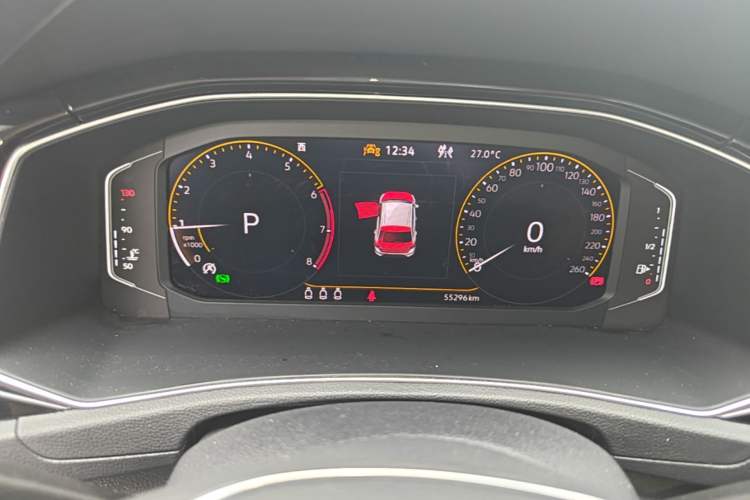 Used Volkswagen T-ROC 2022 280TSI DSG Two-Wheel Drive Comfort PLUS Instrument Cluster