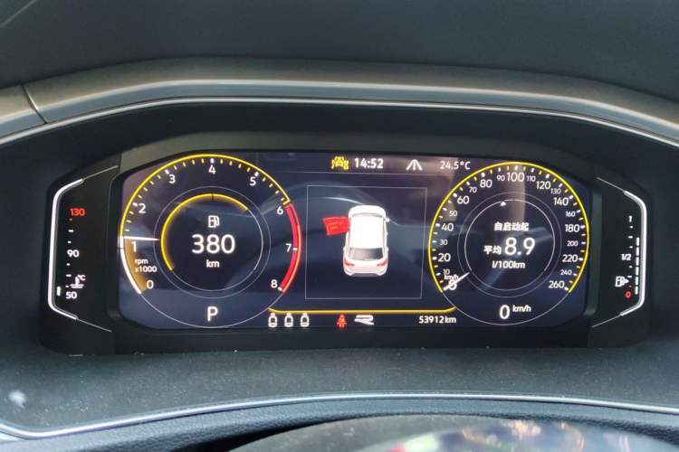 Used Volkswagen T-ROC 2022 280TSI DSG Two-Wheel Drive R-Line Pro PLUS Instrument Cluster
