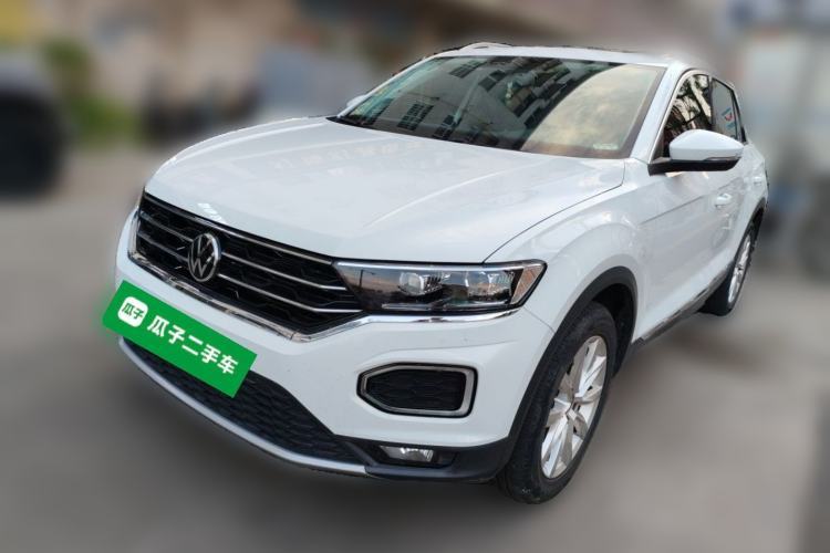 Used Volkswagen T-ROC 2022 280TSI DSG Two-Wheel Drive Elite PLUS Guazi used car, China used car export, Used car for sale, Used Volkswagen cars, Cheapest cars for sale