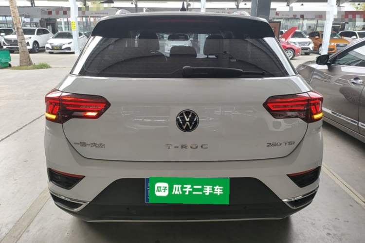 Used Volkswagen T-ROC 2022 280TSI DSG Two-Wheel Drive Comfort PLUS Rear