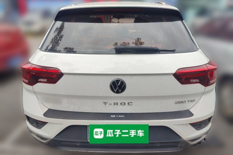 Used Volkswagen T-ROC 2022 280TSI DSG Two-Wheel Drive Elite PLUS Rear