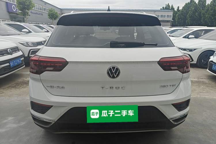 Used Volkswagen T-ROC 2022 280TSI DSG Two-Wheel Drive Comfort PLUS Rear