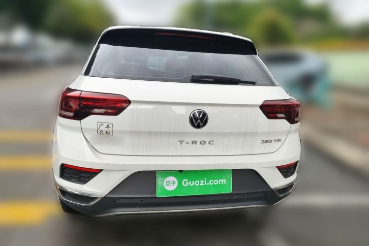 Used Volkswagen T-ROC 2022 280TSI DSG Two-Wheel Drive Elite PLUS Rear