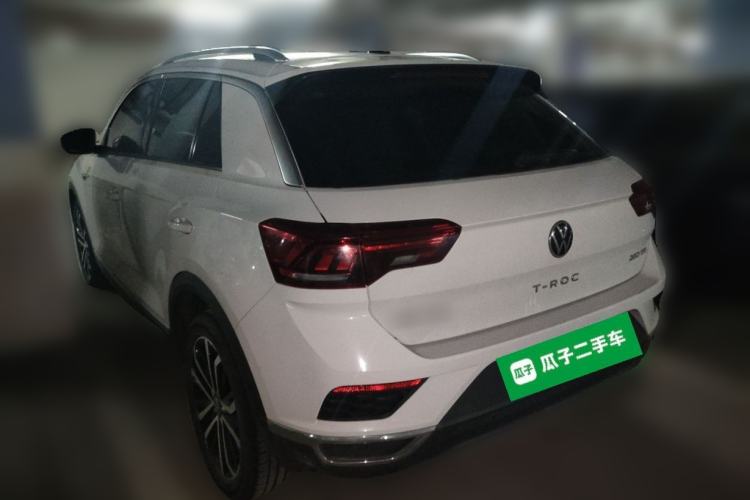 Used Volkswagen T-ROC 2022 280TSI DSG Two-Wheel Drive Elite PLUS Rear Left 45 Deg