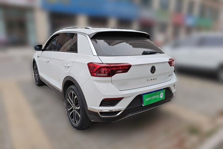 Used Volkswagen T-ROC 2022 280TSI DSG Two-Wheel Drive Comfort PLUS Rear Left 45 Deg