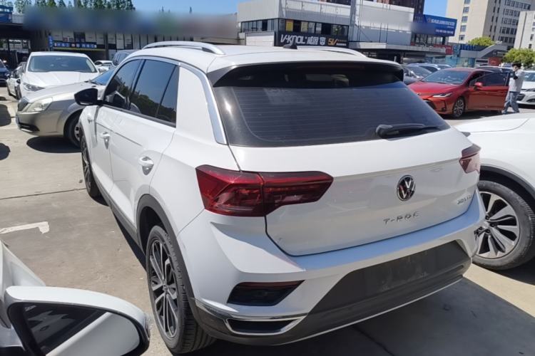 Used Volkswagen T-ROC 2022 280TSI DSG Two-Wheel Drive Comfort PLUS Rear Left 45 Deg