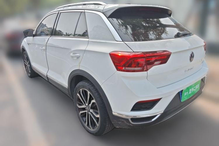 Used Volkswagen T-ROC 2022 280TSI DSG Two-Wheel Drive Comfort PLUS Rear Left 45 Deg
