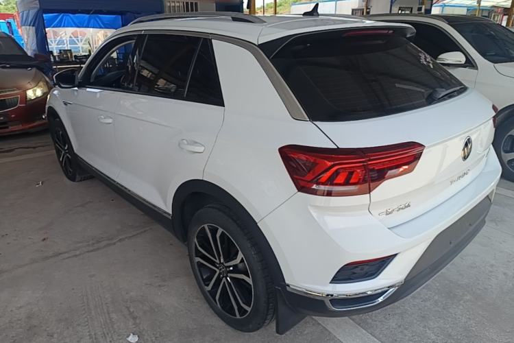 Used Volkswagen T-ROC 2022 280TSI DSG Two-Wheel Drive Comfort PLUS Rear Left 45 Deg
