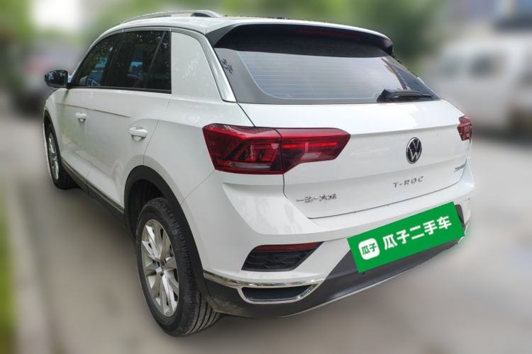 Used Volkswagen T-ROC 2022 280TSI DSG Two-Wheel Drive Elite PLUS Rear Left 45 Deg