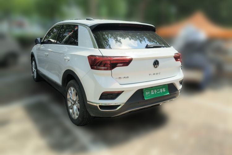 Used Volkswagen T-ROC 2022 280TSI DSG Two-Wheel Drive Elite PLUS Rear Left 45 Deg