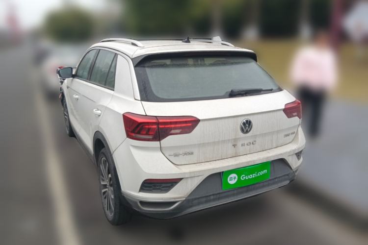 Used Volkswagen T-ROC 2022 280TSI DSG Two-Wheel Drive Comfort PLUS Rear Left 45 Deg