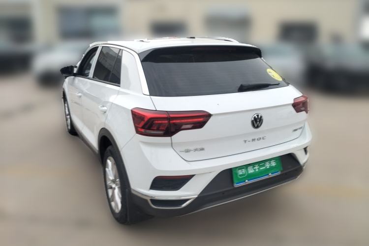 Used Volkswagen T-ROC 2022 280TSI DSG Two-Wheel Drive Elite PLUS Rear Left 45 Deg