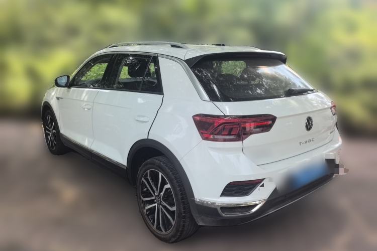 Used Volkswagen T-ROC 2022 280TSI DSG Two-Wheel Drive Comfort PLUS Rear Left 45 Deg