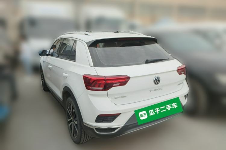 Used Volkswagen T-ROC 2022 280TSI DSG Two-Wheel Drive Comfort PLUS Rear Left 45 Deg