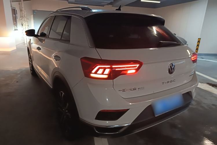 Used Volkswagen T-ROC 2022 280TSI DSG Two-Wheel Drive Comfort PLUS Rear Left 45 Deg