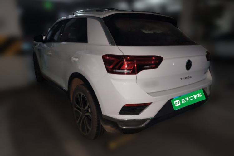 Used Volkswagen T-ROC 2022 280TSI DSG Two-Wheel Drive Comfort PLUS Rear Left 45 Deg