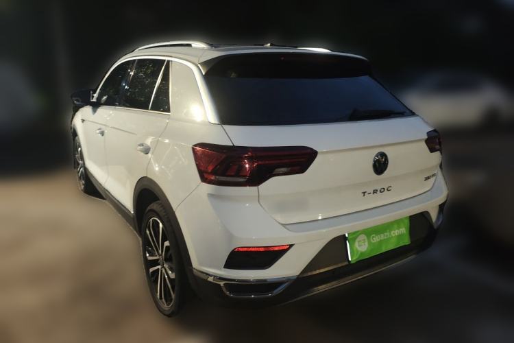 Used Volkswagen T-ROC 2022 280TSI DSG Two-Wheel Drive Comfort PLUS Rear Left 45 Deg