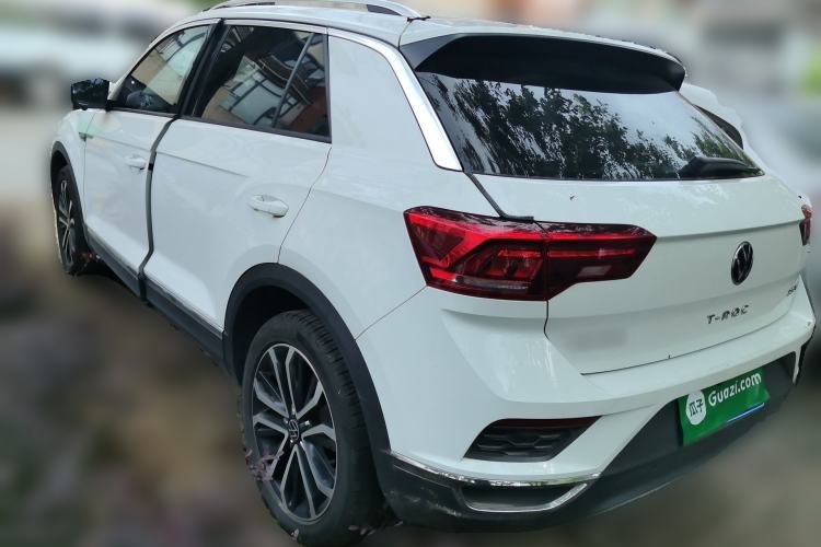Used Volkswagen T-ROC 2022 280TSI DSG Two-Wheel Drive Comfort PLUS Rear Left 45 Deg