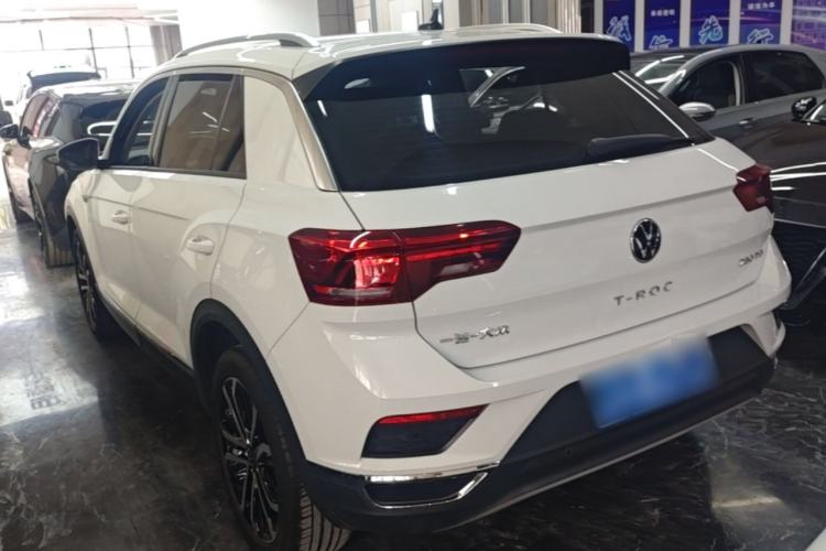 Used Volkswagen T-ROC 2022 280TSI DSG Two-Wheel Drive Comfort PLUS Rear Left 45 Deg