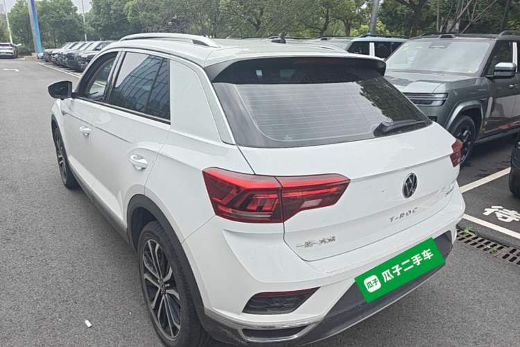 Used Volkswagen T-ROC 2022 280TSI DSG Two-Wheel Drive Comfort PLUS Rear Left 45 Deg