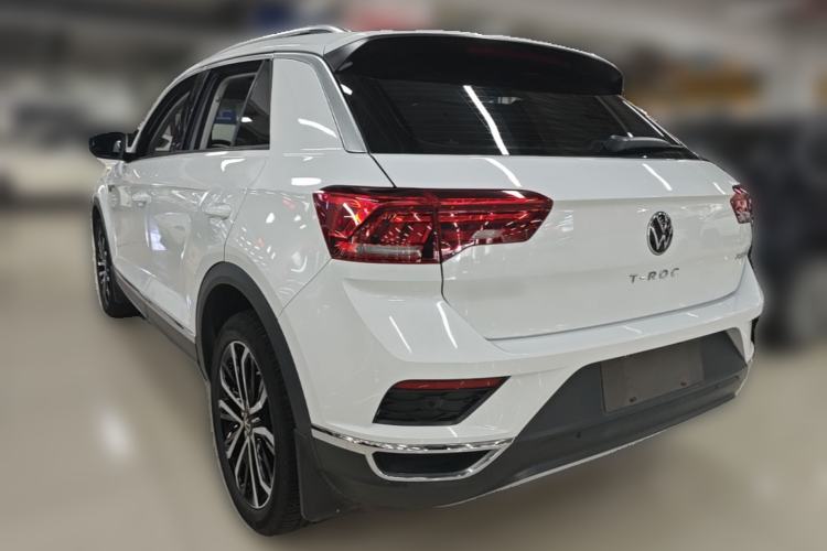 Used Volkswagen T-ROC 2022 280TSI DSG Two-Wheel Drive Comfort PLUS Rear Left 45 Deg
