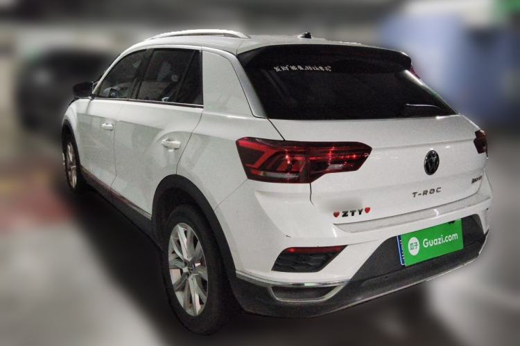 Used Volkswagen T-ROC 2022 280TSI DSG Two-Wheel Drive Elite PLUS Rear Left 45 Deg
