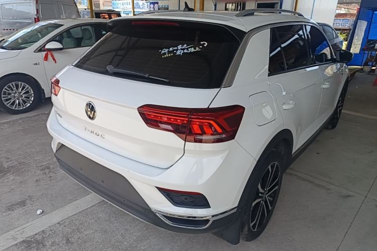 Used Volkswagen T-ROC 2022 280TSI DSG Two-Wheel Drive Comfort PLUS Rear Right 45 Deg