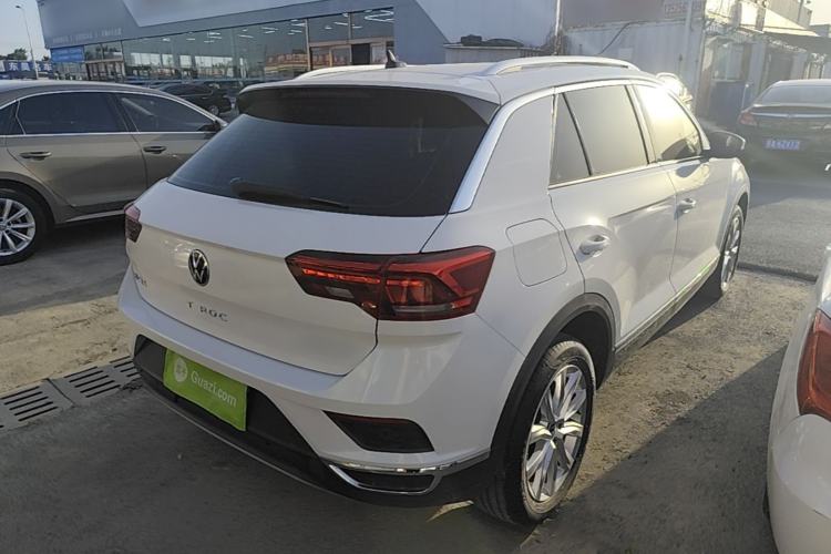 Used Volkswagen T-ROC 2022 280TSI DSG Two-Wheel Drive Elite PLUS Rear Right 45 Deg
