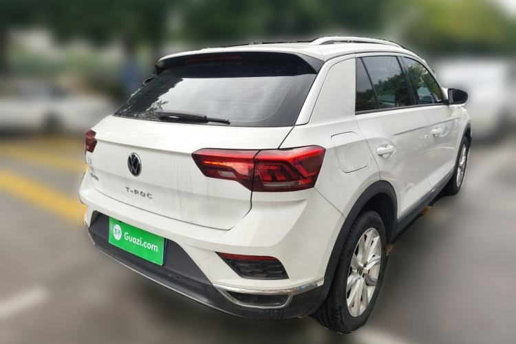 Used Volkswagen T-ROC 2022 280TSI DSG Two-Wheel Drive Elite PLUS Rear Right 45 Deg