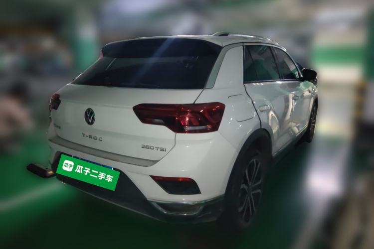 Used Volkswagen T-ROC 2022 280TSI DSG Two-Wheel Drive Comfort PLUS Rear Right 45 Deg