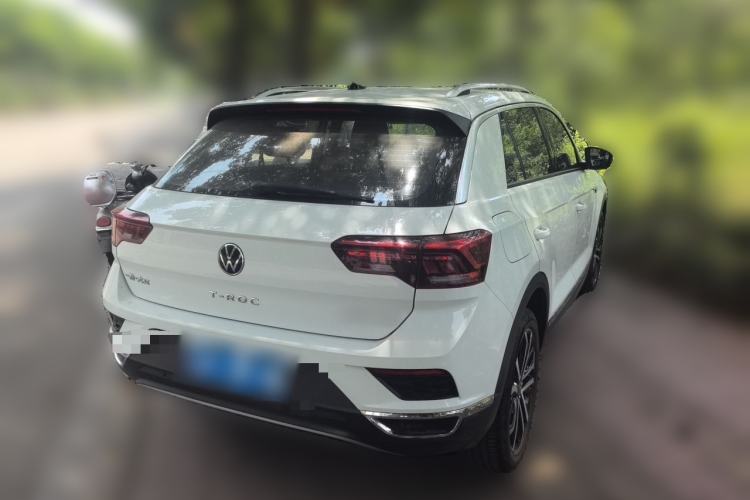 Used Volkswagen T-ROC 2022 280TSI DSG Two-Wheel Drive Comfort PLUS Rear Right 45 Deg