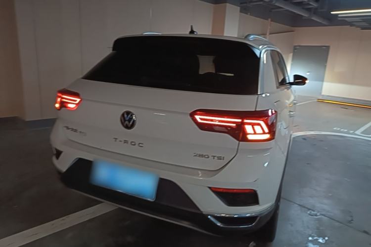 Used Volkswagen T-ROC 2022 280TSI DSG Two-Wheel Drive Comfort PLUS Rear Right 45 Deg